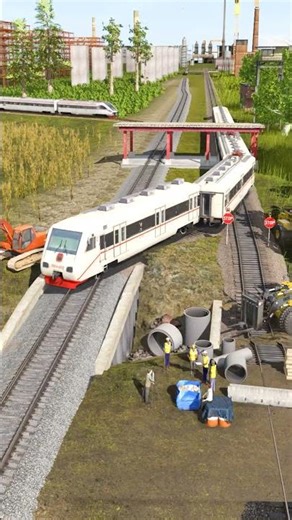 Trains Crossing at Rail Junction #63 | Trainz Railroad Simulator 2019