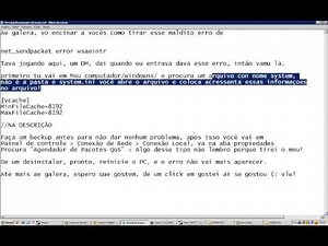net_sendpacket error wsaeintr [SOLUÇÃO] COUNTER STRIKE