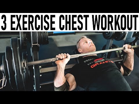 3 Exercise Chest Workout for "MASS"