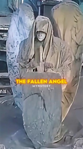 A Mysterious Fallen Angel Statue 😱