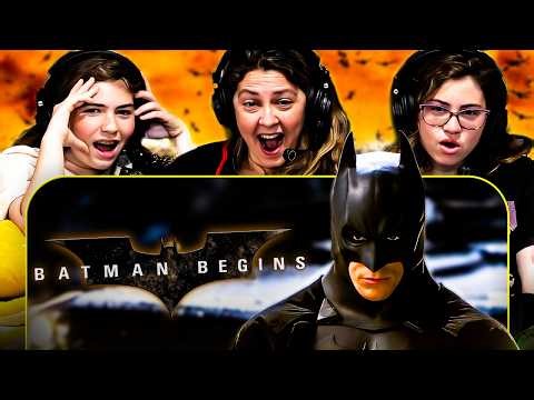 I SHOWED MY DAUGHTERS BATMAN BEGINS (2005) - IS CHRISTIAN BALE THE BEST BATMAN!?
