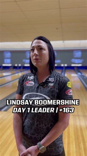 13K views · 217 reactions | Your Day 1 leader at the U.S. Women's Open is Lindsay Boomershine! She shot the highest game of the day, 280, and remained on top at +163 for the day! Listen as she discusses her mental game during today's block. | The Sport of Bowling – USBC | Facebook
