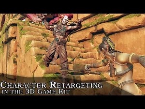 Unity 3D Game Kit Tutorial - Retargeting Chomper