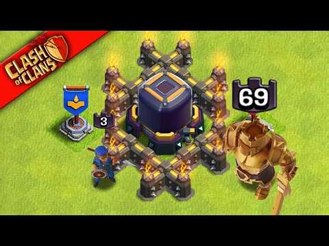 EVERY RUNE AT ONCE on the WORST BASE IN CLASH