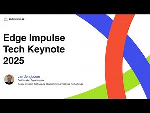Edge Impulse Innovations — Imagine 2025 Keynote