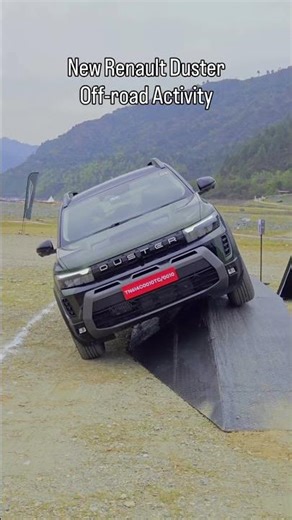 New Renault Duster off roading