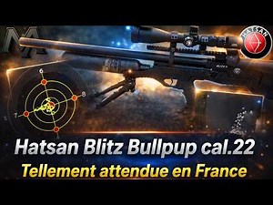 Hatsan Blitz Bullpup .22 full auto! It's finally here! And it's a beast!