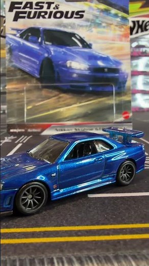 Unboxing the Hot Wheels premium Fast & Furious Nissan Skyline GTR from the Fast Superstars series!!