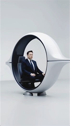 Tesla Reveals a Futuristic One-WheelVehicle#dronebik#elonmusk