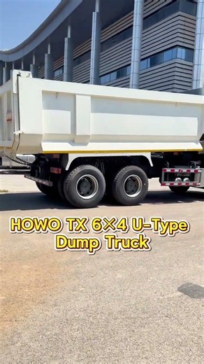 SINOTRUK HOWO TX 6x4 U-Type Dump Truck Review | Heavy-Duty Material Haulage Solutions #zwgroup