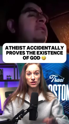 God sure knows how to send a message 😂👏 #humor #christian #God #atheist