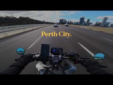 afternoon ride. Perth City.