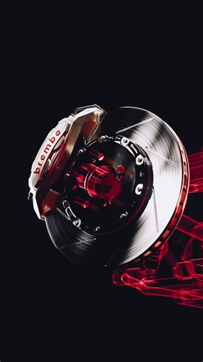 Nazar Ratsiuk on Instagram: "BREMBO Weekend R&D for Brembo focused on precision, speed, and controlled energy—using sharp forms, exposed mechanics, and red accents to express performance."