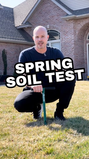 Stop wasting time and money this season... Doing a simple soil test can help guide your fertility program and recommend different amendments to improve your soil conditions. This is my second season using the soil test from Earthworks for Home. Last spring, my results showed I had some compaction and contaminants. I’m excited to see if my efforts last season made a difference! #SoilTesting #HealthySoil #DIY #Lawncare #LawnDad #SpringVibes | PharmDad
