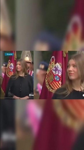 ♥️Infanta Sofia laughs at Pedro Sanchez's whistles