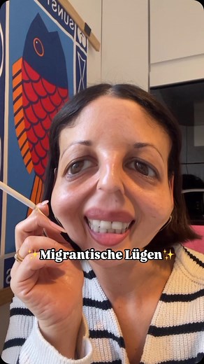 Tülin Sezgin on Instagram: "Migra-Pinocchios bitte hier entlang 👃 #connyfromtheblock #amtsfluencer #comedy"