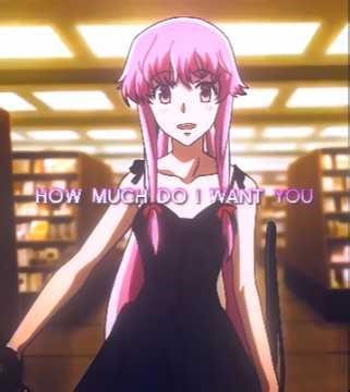 took me 4 hours to make || Yuno Gasai (My Jealousy) Edit.