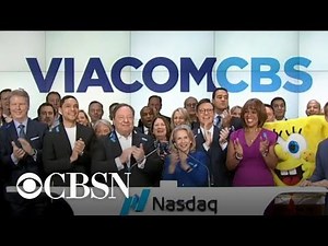 ViacomCBS rings Nasdaq opening bell