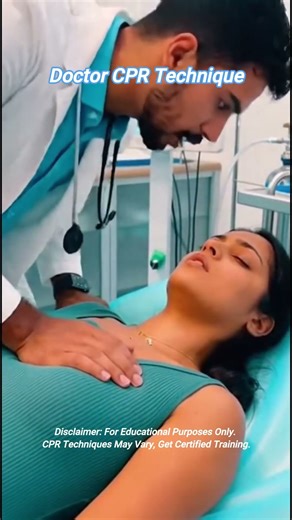 CPR Technique Doctors Use | Quick Demo #CPRPro