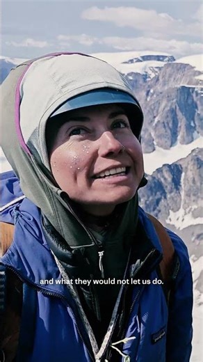 Céline, Pachi, & Violeta put up a first ascent in Baffin Island ✨
