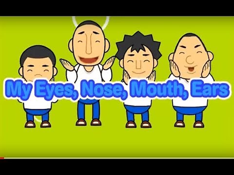 My Eyes Nose Mouth Ears | English for Children | My Eyes My Nose