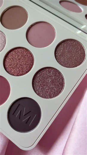 Morphe Rose Frequency Eyeshadow Palette Swatches 💕