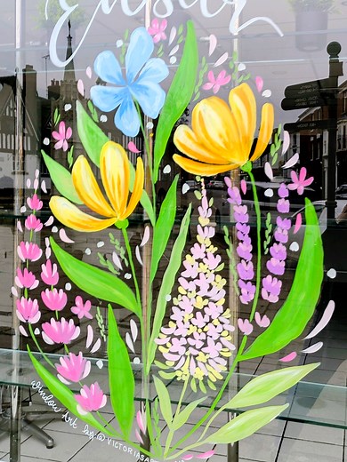 Creative Easter Window Painting Ideas