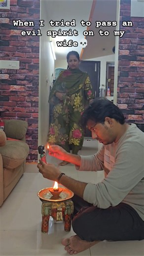 Evil Wife | Indian Couple Funny Fight #shorts #couplecomedy #youtubeshorts