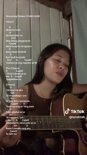 Tahanan Guitar Tutorial: Chords and Strumming Pattern