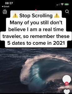 A 'time traveler' reveals dates in 2021 that will change the world forever