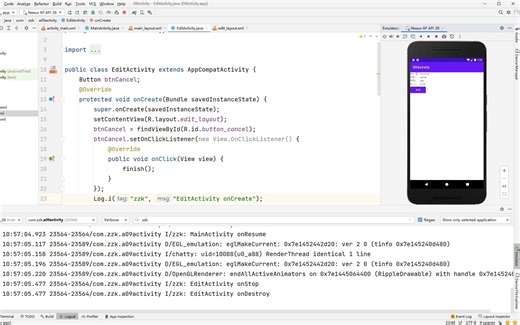 Android.09.02-观察Activity生命周期方法