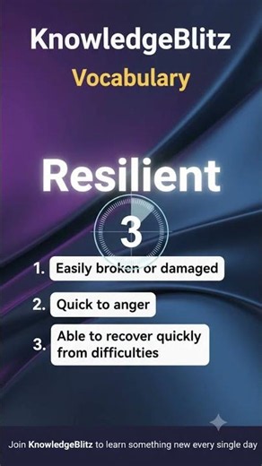 Boost your Vocabulary now! 🧠 Week 3 , Day 5