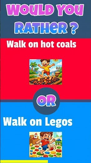 "Can you handle these impossible Would You Rather questions?"