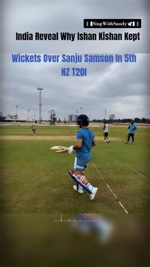 India Reveal Why Ishan Kishan Kept Wickets Over Sanju Samson In 5th NZ T20I 😍 #ishankishan #indvsnz