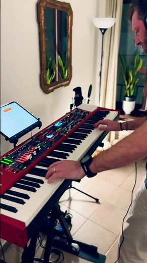 Practice session - hammond organ blues Nord stage 4
