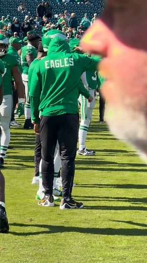 AJ Brown pregame. He will miss his first game of the season with a hamstring injury. | Jason Dumas TV