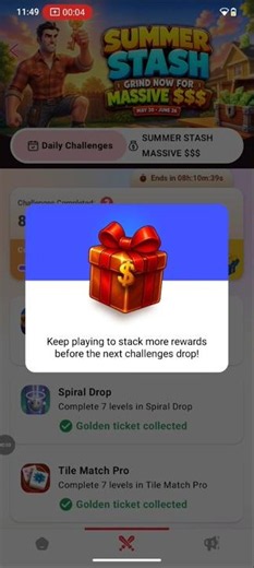 How to complete Justplay daily challenge #freeearnmoney #games #earnmoneyonline #justplay