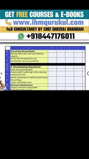 Daily Restaurant Routine That Works! 💼 Optimize Time & Staff 🕒 #RestaurantConsultancy