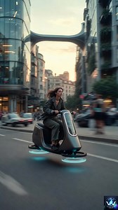What if scooters had no wheels in 2050? Introducing the Floating Anti-Gravity Electric Scooter – a futuristic mobility concept designed for smart European cities. Powered by magnetic levitation technology and AI self-balance systems, this zero-emission transport solution hovers above the ground with no physical contact. 🚀 Quantum Magnetic Levitation ⚡ AI Stabilizer Core 🌍 Zero Emission Urban Mobility 🔋 Wireless Energy System Would you ride this in 2050? Comment below 👇 #FutureMobility #2050 