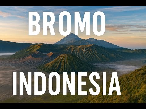 Explore Mount Bromo Indonesia 2025 | 4K | Introduction in one minute | Bromo Volcano | East Java |