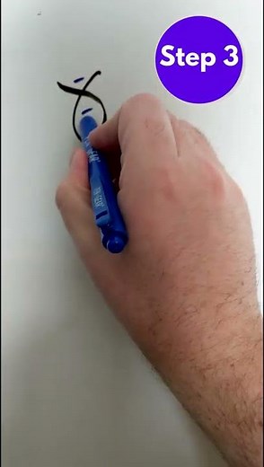 How to draw a DNA Strand in 3 Easy Steps | #shorts