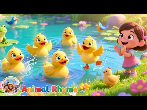 Five Little Ducks: Quack Quack! | Bella’s Fun Counting and Waddling Song