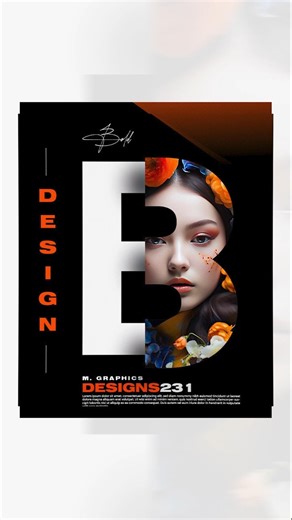 Typography Poster design in Adobe Illustrator #mgraphics