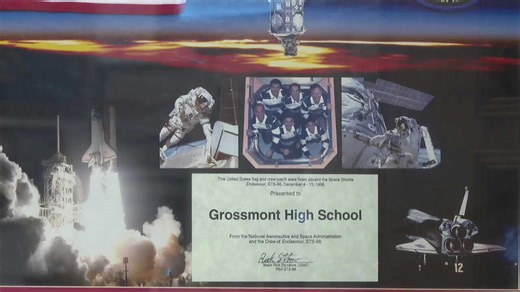 Grossmont High School honors astronaut alumni with inspiring campus mural