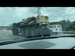 Oshkosh HEMTT Convoy Rolling I-40 Eastbound | Tactical Tankers!
