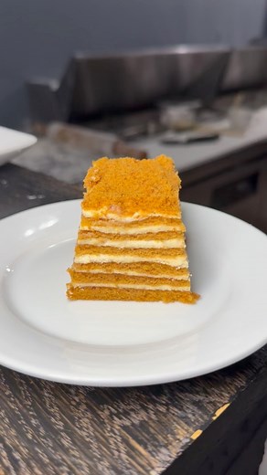 Medovik (Russian Honey Cake) 🍰🍯 #medovik #cake | Foody Fetish