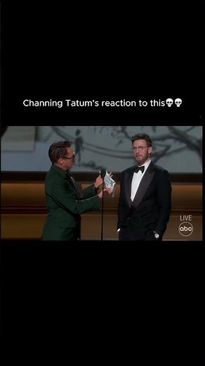 Channing Tatum's Reaction to this moment....