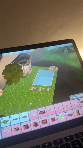 random number generator build! i know there aren’t doors / windows i’m adding them when i do the inside #sims4 #sims #simschallenge #simsbuild