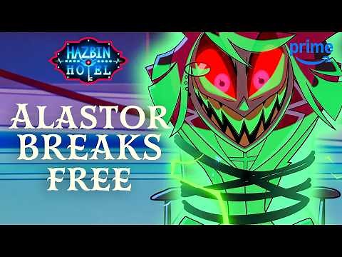 Alastor Breaks Free From His Leash | Hazbin Hotel S2 | Clip | Prime Video