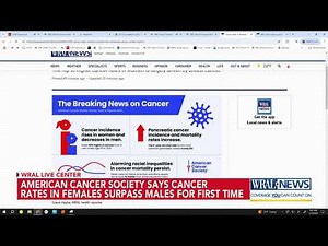 Cancer rates in females surpass males for first time, new data finds